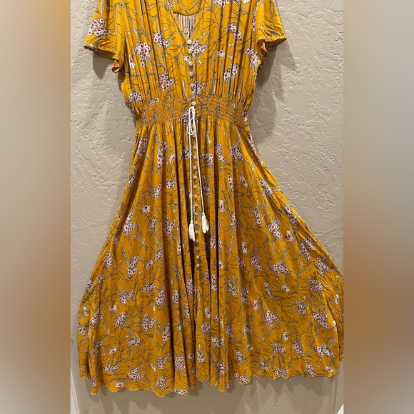 Fernando Women Floral Maxi Dress / size XL/ Bottom Up . - Picture 3 of 8